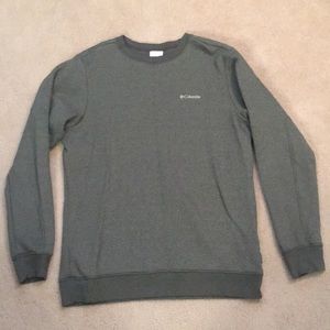Men’s Columbia Green Sweater Sweatshirt Size L